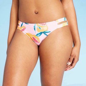 Buy One Get One (2) Women's Strappy Side Cheeky Bikini Bottom